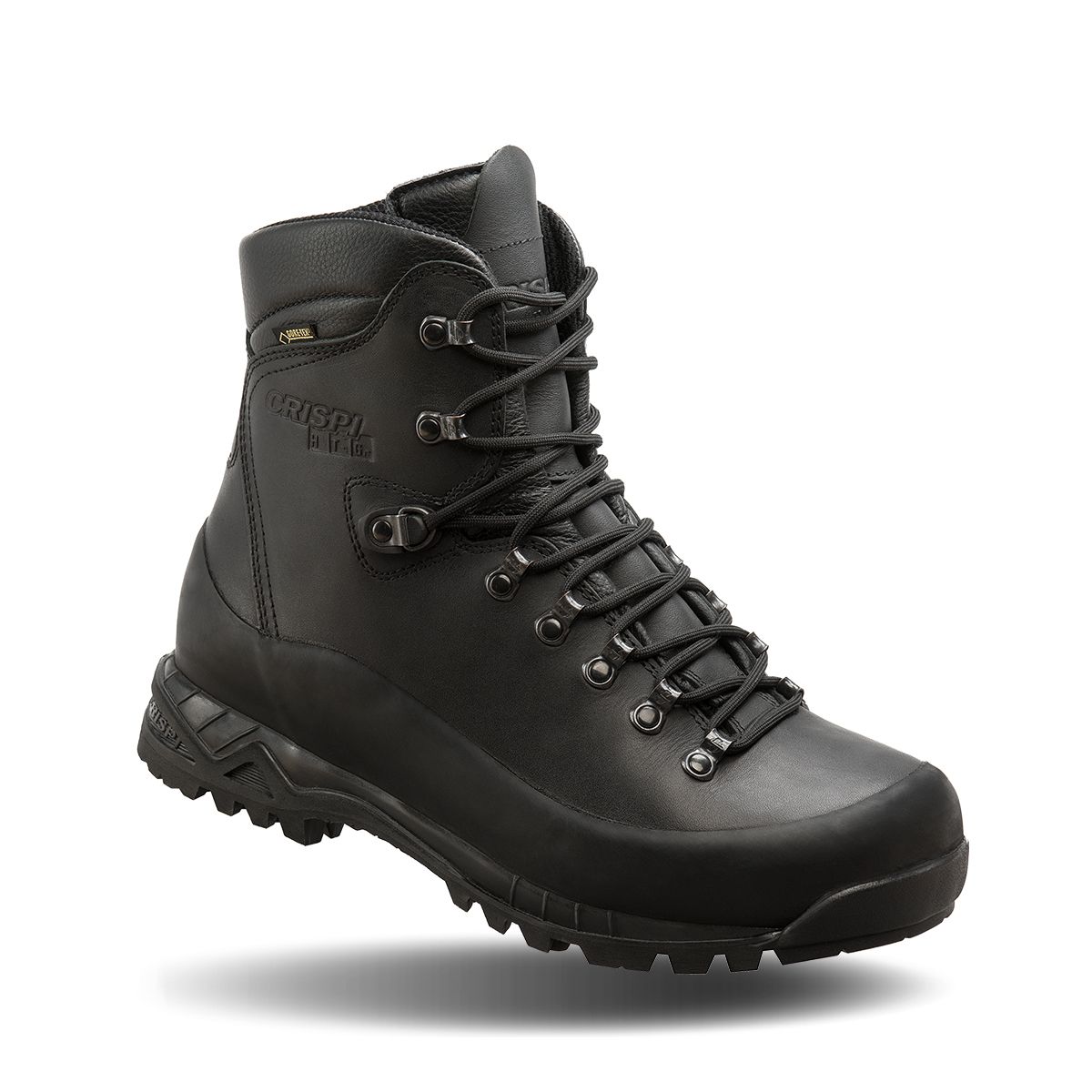 Dark Brown Crispi Nevada Black GTX Men's Tactical Boots | 632560