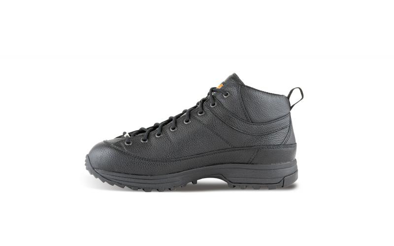 Black Crispi A.WAY LEATHER GTX Men's Trainers | 294364