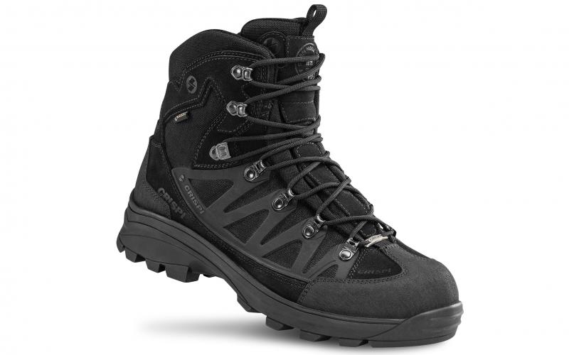 Black Crispi STEALTH PLUS GTX Men\'s Tactical Boots | 172851