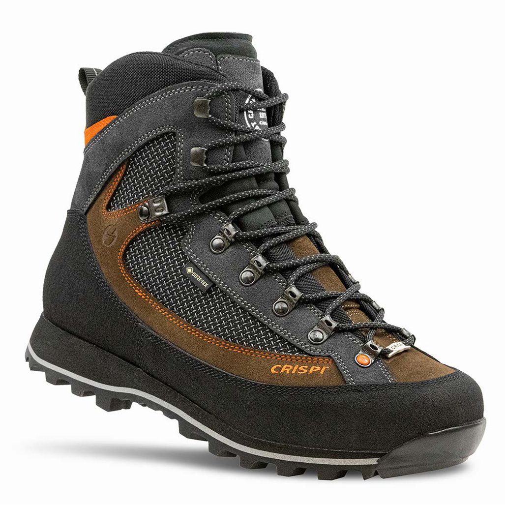 Black Crispi Summit II GTX Men\'s Hiking Boots | 228618