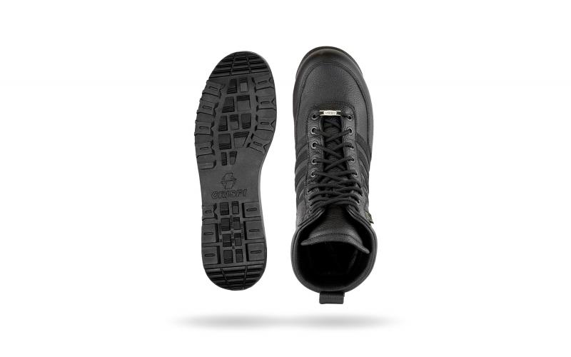 Black Crispi Swat HTG Men's Tactical Boots | 770450