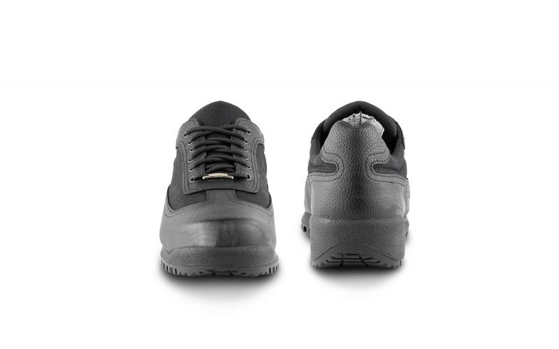 Black Crispi YORK MILITARY Men's Walking Shoes | 207554