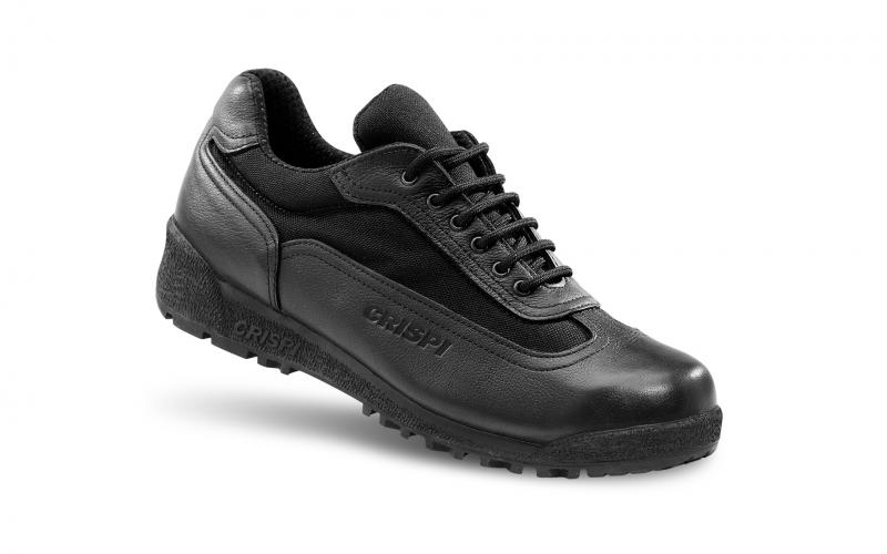 Black Crispi YORK MILITARY Men\'s Walking Shoes | 207554