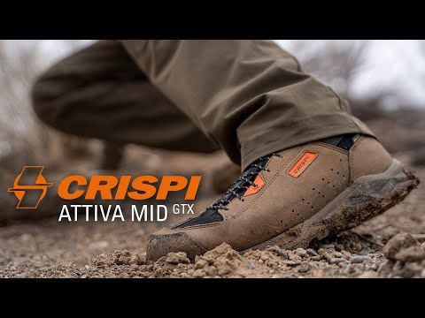 Brown Crispi Attiva Mid GTX Men's Hunting Boots | 924555