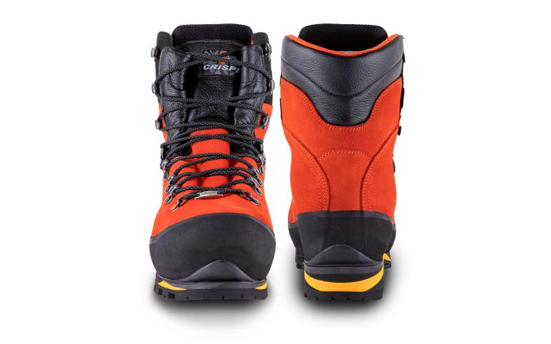 Orange Crispi LATEMAR KL3 GTX Men's Work Boots | 458436