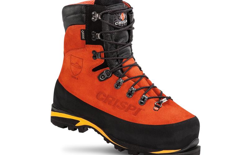 Orange Crispi LATEMAR KL3 GTX Men\'s Work Boots | 458436